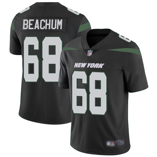 New York Jets Limited Black Men Kelvin Beachum Alternate Jersey NFL Football 68 Vapor Untouchable